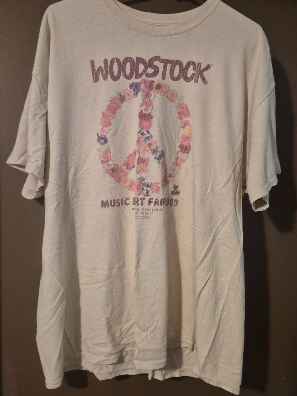 Vintage Woodstock T shirt Xl